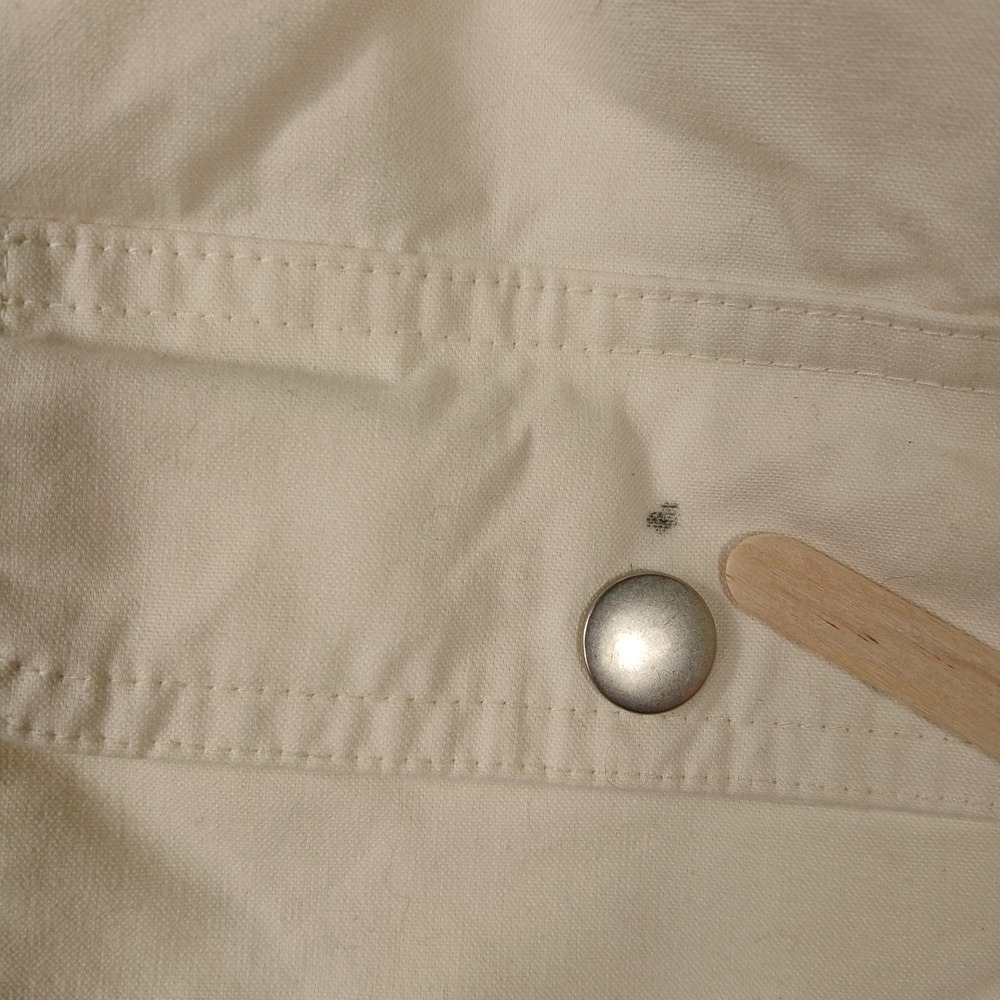 Universal Thread Co. Women's XS Ivory Zippered Utility Jacket - Picture 7 of 9